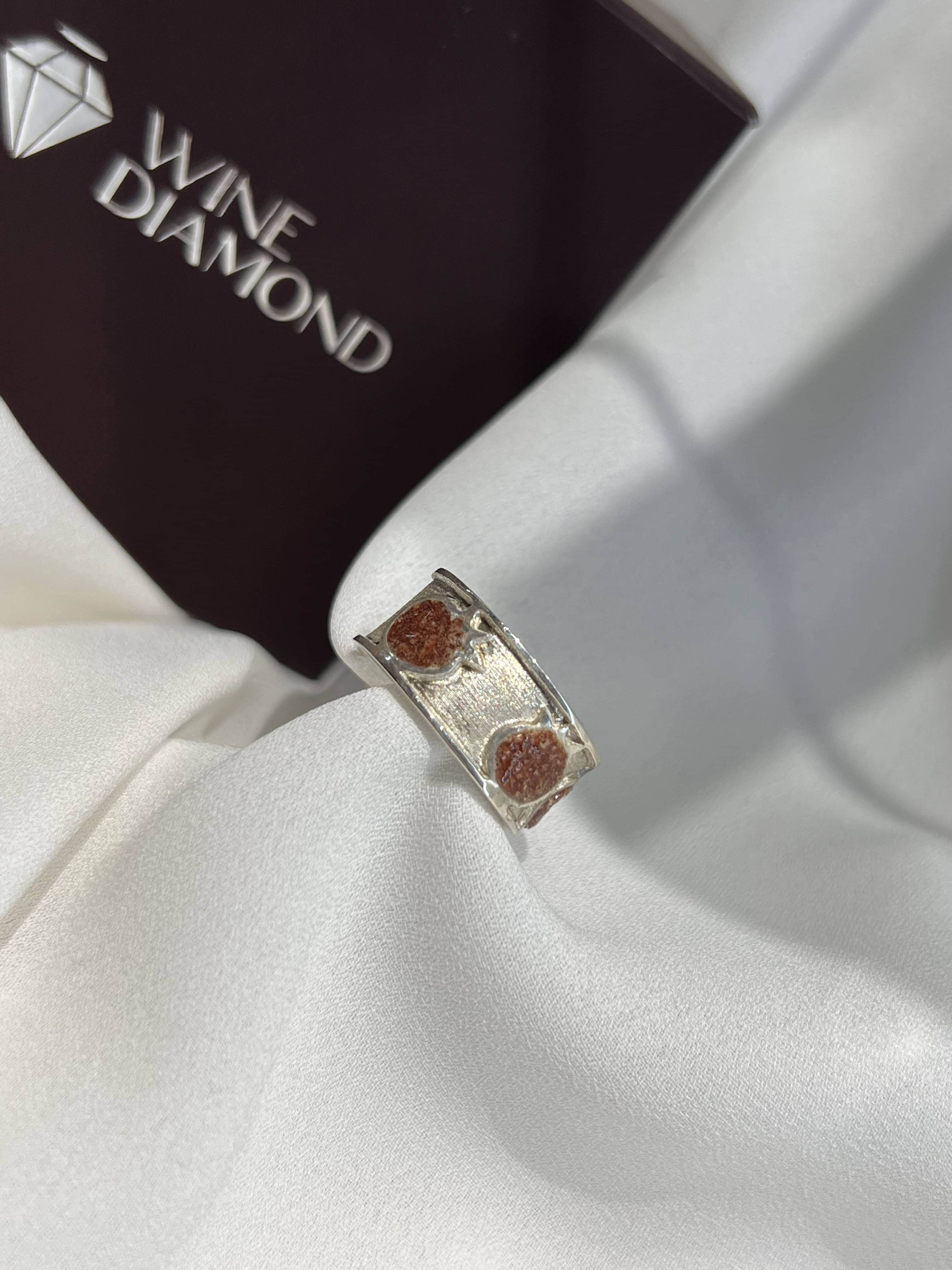 Ring  "Pomegranates"